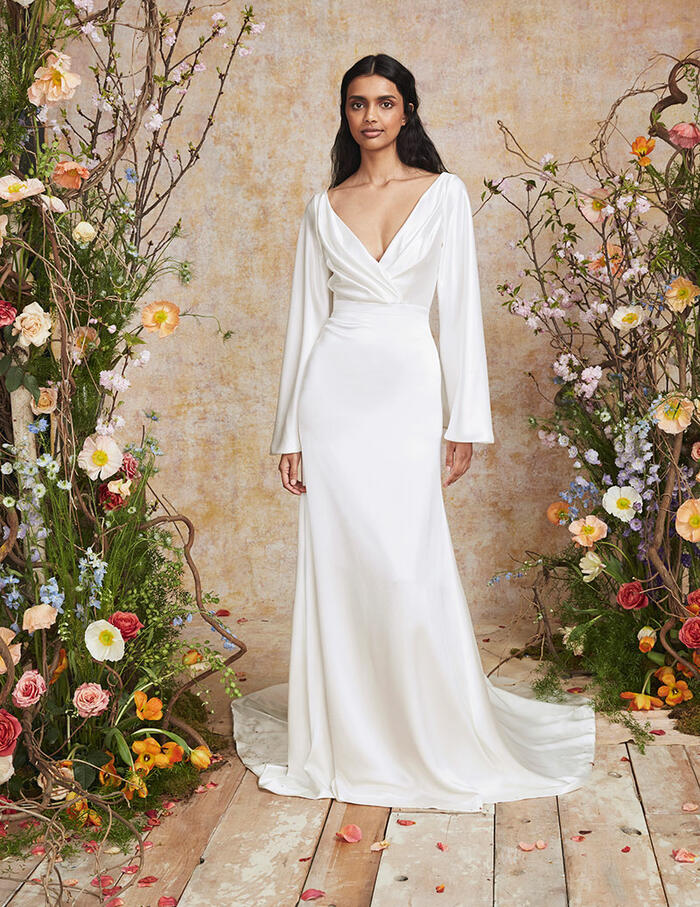 Sienna trumpet dress 2025
